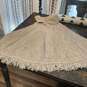 Cowlneck cape one size fits all